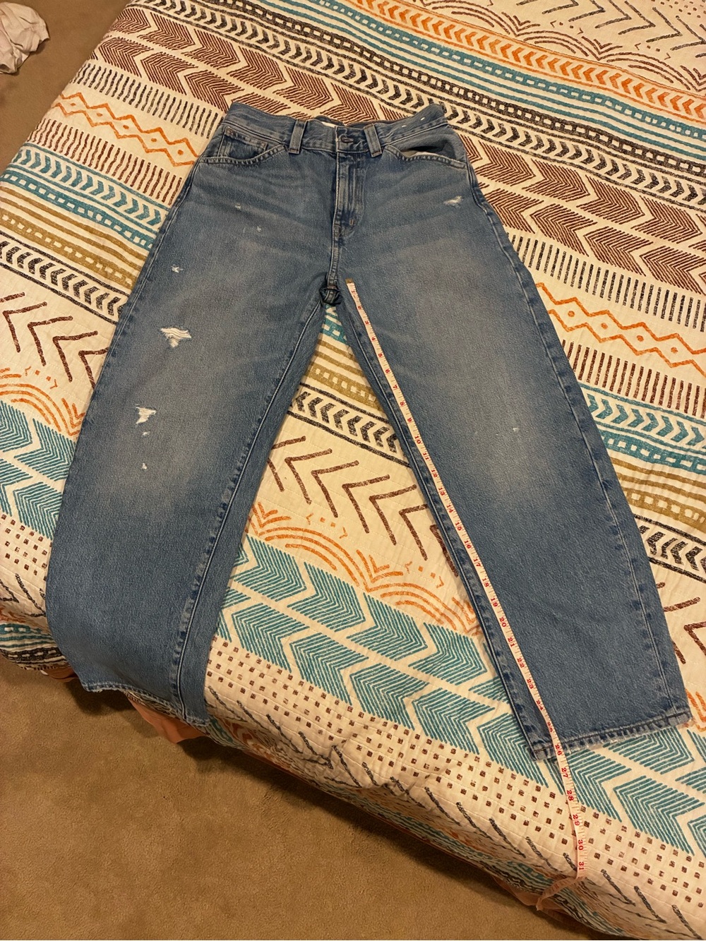 Madewell -the Balloon Jean (Barrel) 26P